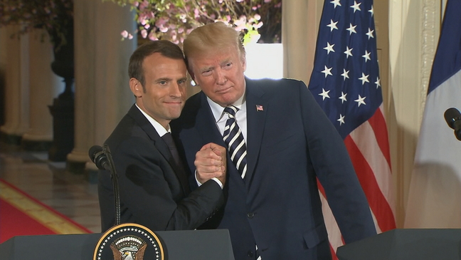 Grassley's take on French President's plea to U.S. lawmakers