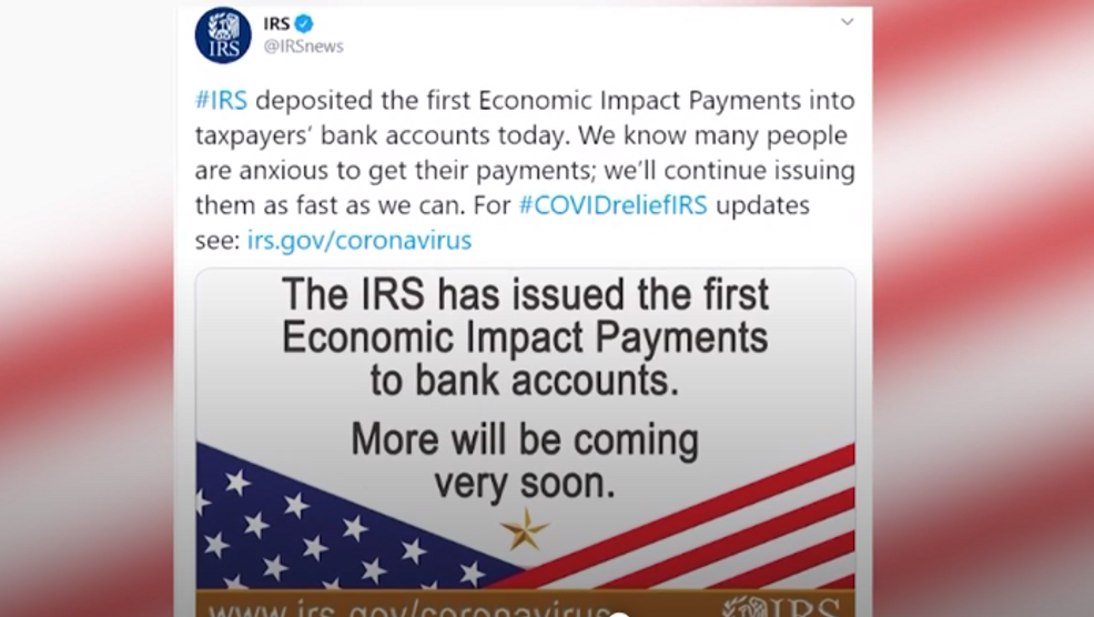 IRS deposits first round of stimulus checks, when can you expect to get