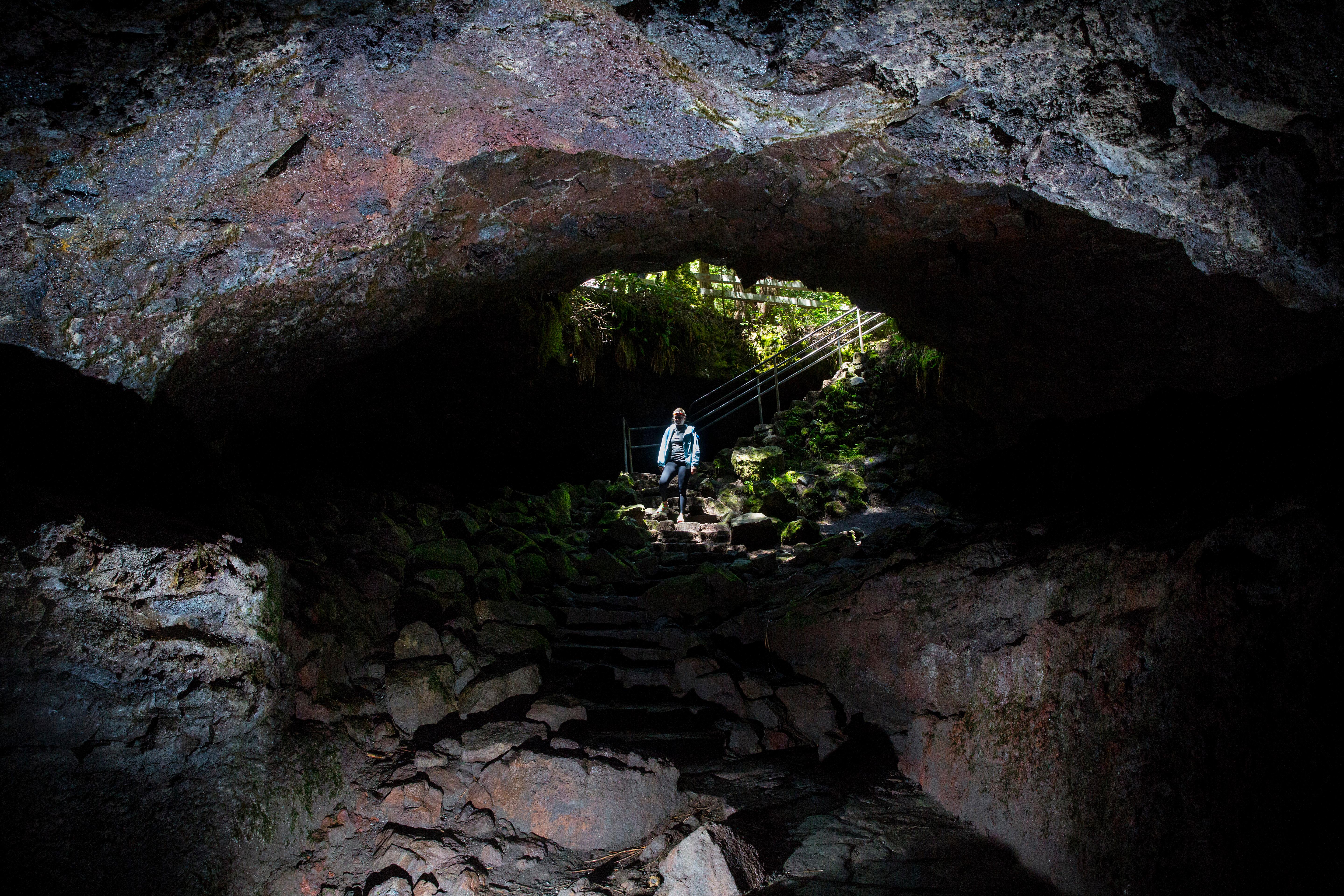 Inside WA's Ape Caves Longest running lava tubes in continental U.S