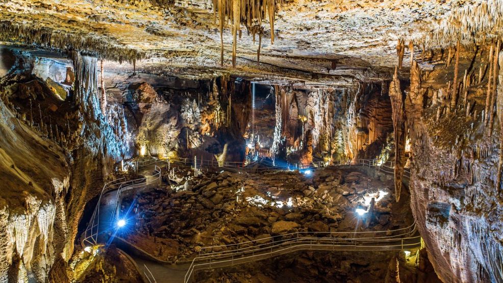 Blanchard Springs Caverns By Drone Katv