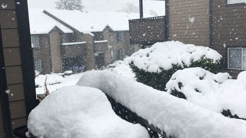 More snow in forecast for Roseburg and Douglas County Wednesday evening