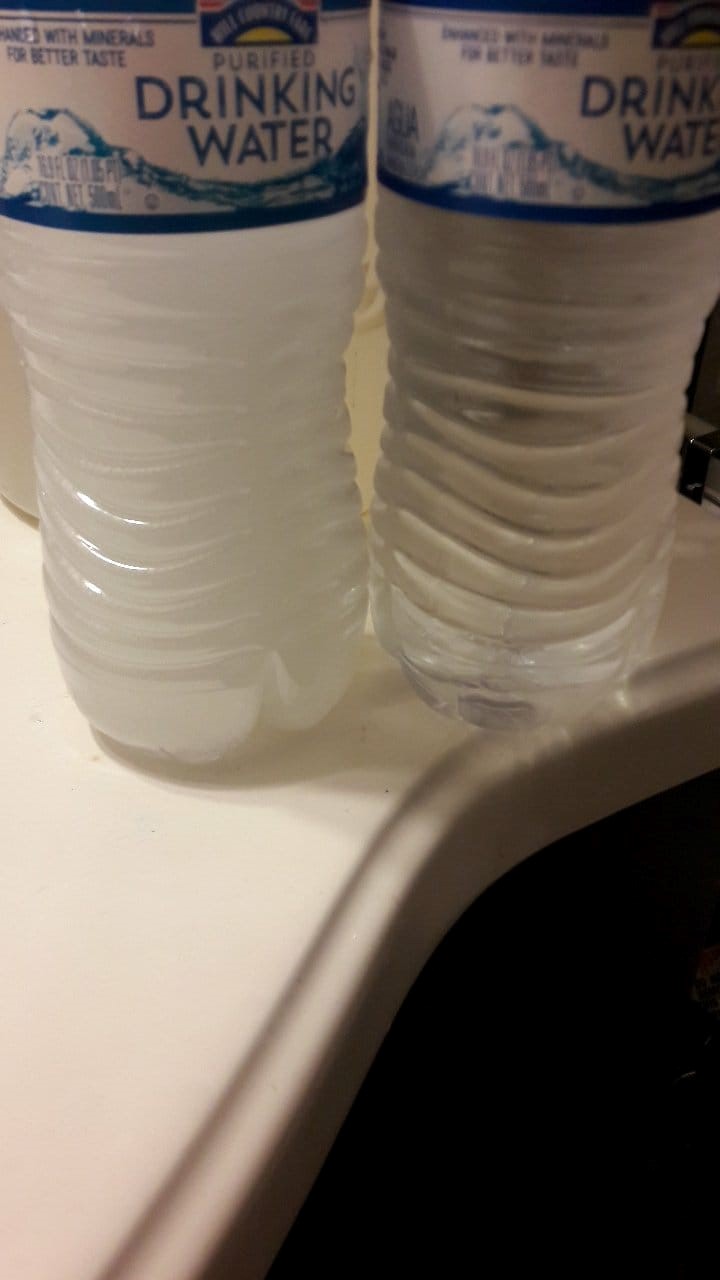 Viewer concerned about cloudy water wants to know if it's safe to drink