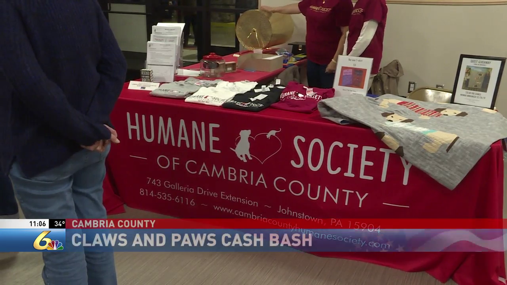 Local Humane Society Hosts Annual Cash Bash Fundraiser Wjac