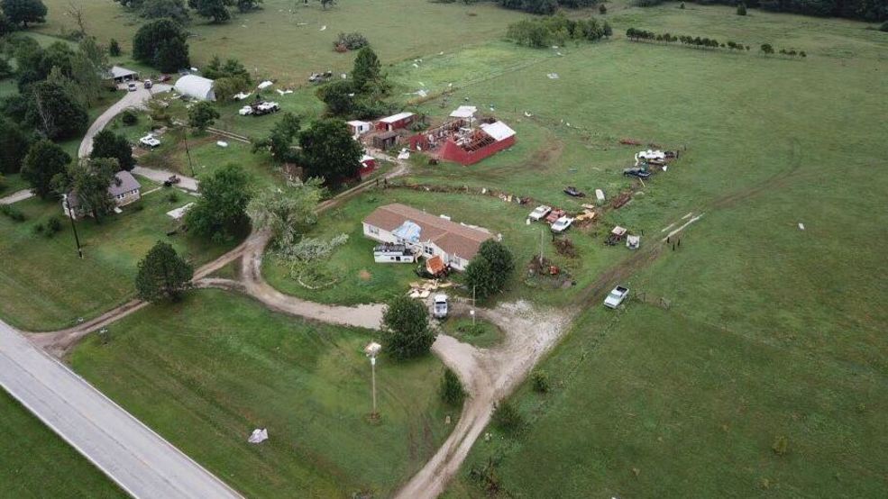 Crews investigate storm damage in southwest Missouri, tornadoes