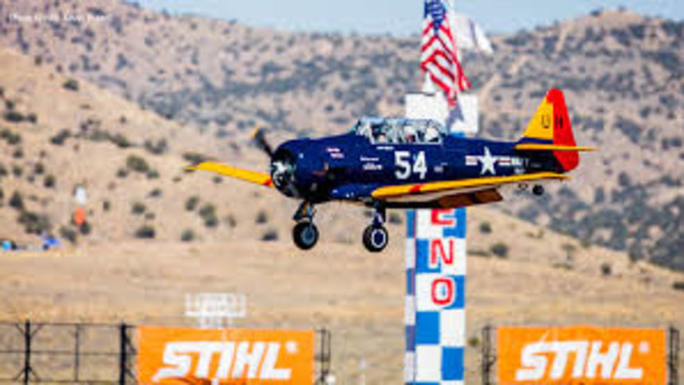 Two Reno Air Race jets damaged after touching during race; both land