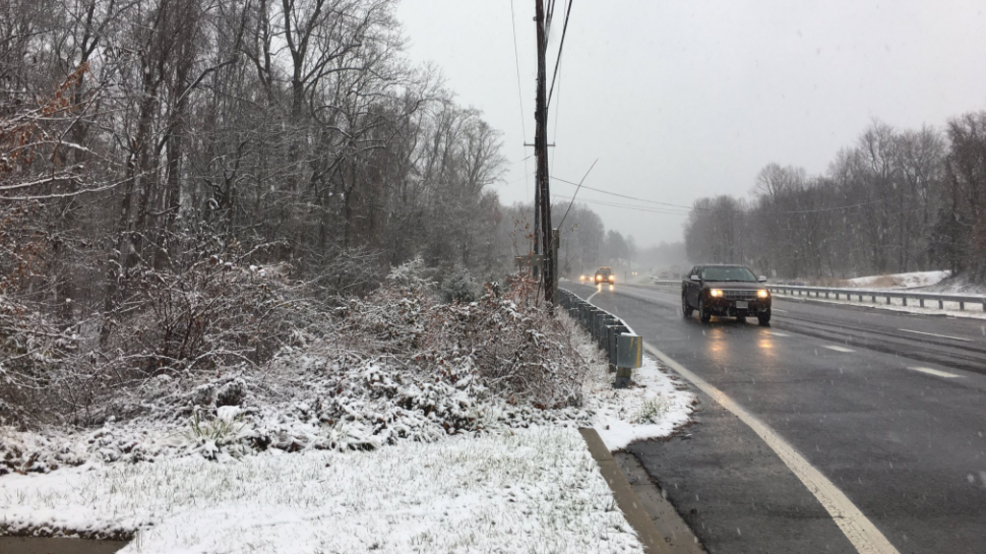Road conditions manageable in Maryland following Saturday snow WJLA