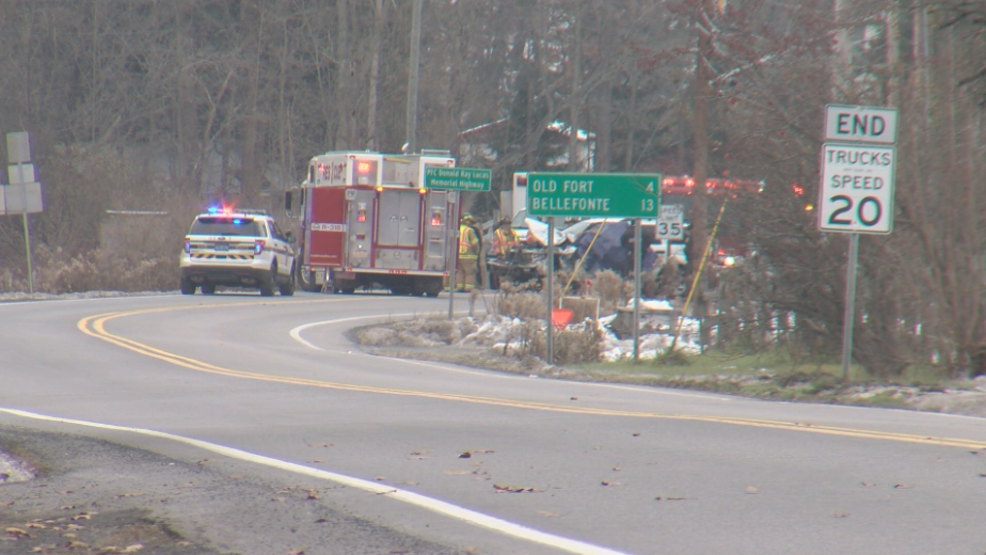 Man killed in headon crash in Potters Mills, officials say WJAC