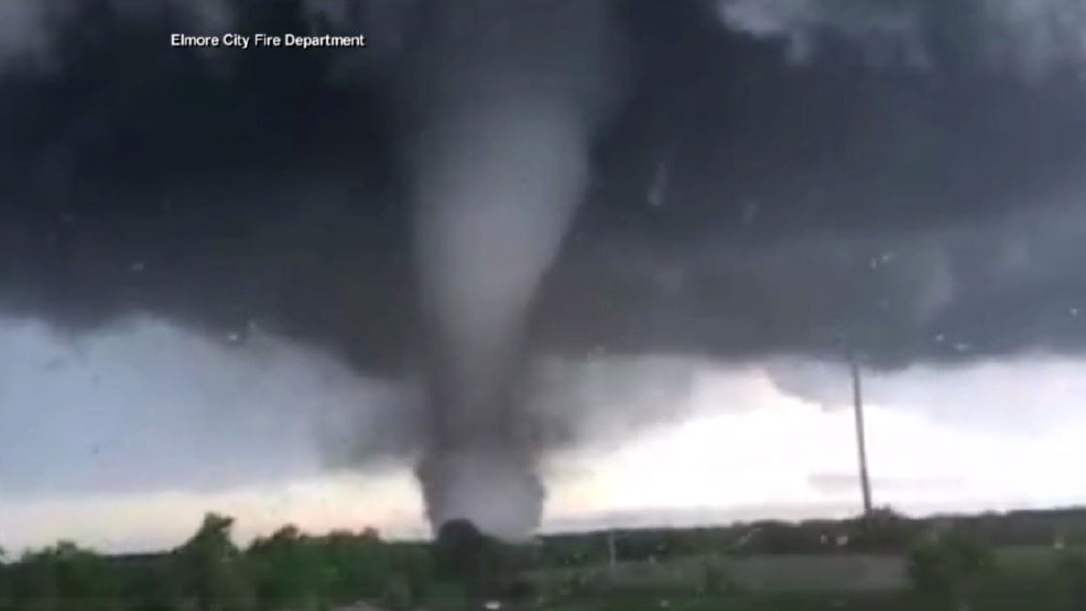 WATCH Tornado near Elmore City caught on video KTUL