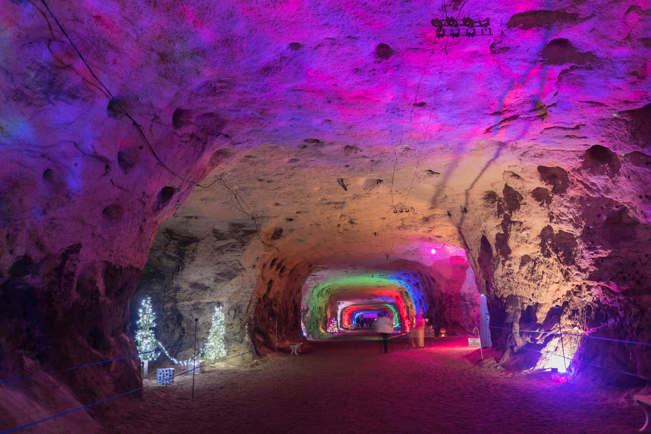 Photos We Drove 2 Hours to See the Christmas Cave Cincinnati Refined