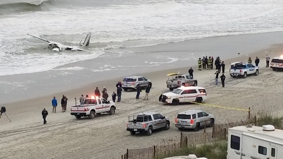 Officials Pilot in critical condition after plane crashed offshore