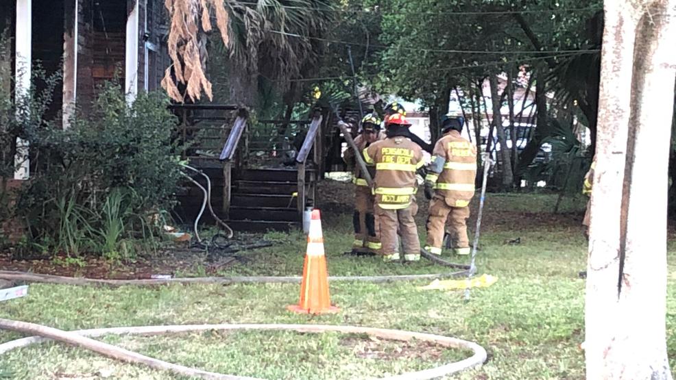 BREAKING House catches fire in Downtown Pensacola WEAR
