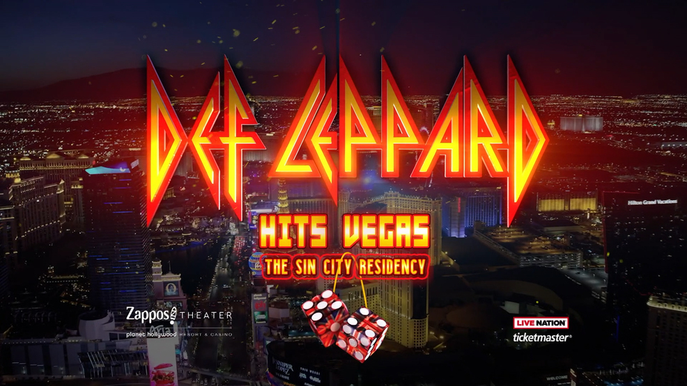 Def Leppard HITS VEGAS! WUCW