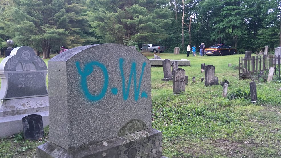 State Police investigating vandalism at the Duanesburg Cemetery WRGB