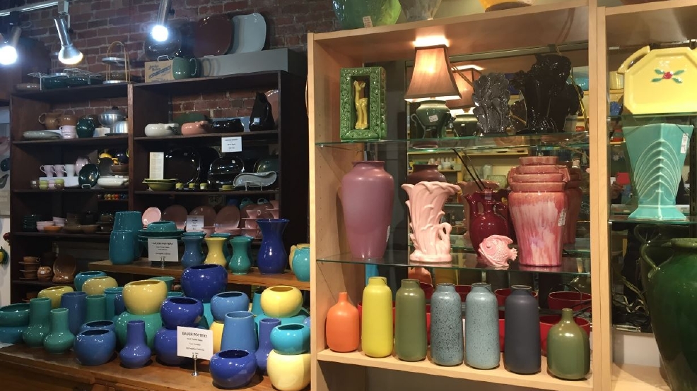 These pottery pieces have a special place [setting] in history