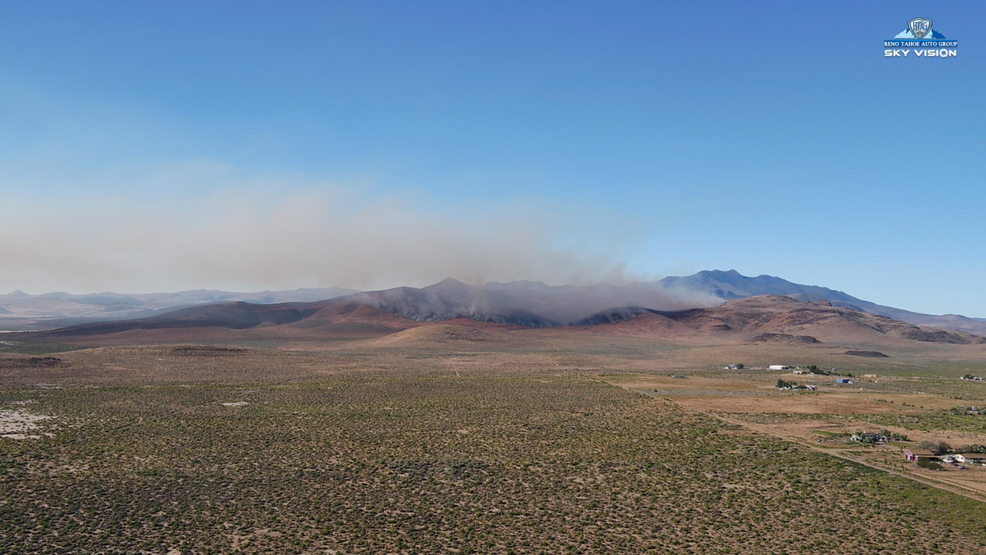 Wildfire in Northern Nevada burns 4 square miles; 50 percent contained