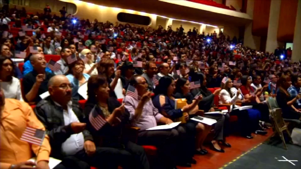 Hundreds live out dream to become U.S. citizens | KDBC