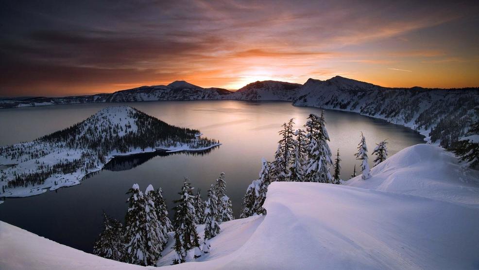 burn piles being ignited at crater lake