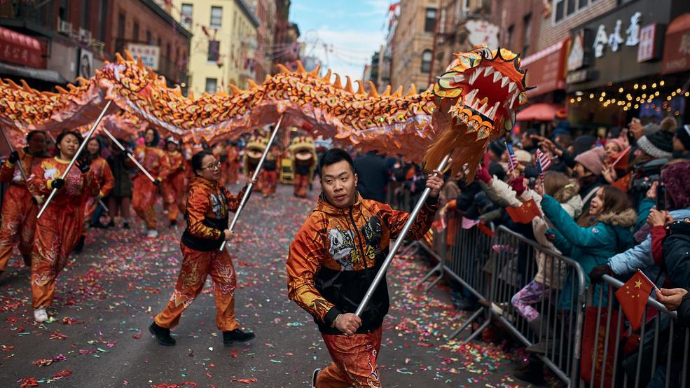 NYC’s Chinatown welcomes Year of the Pig with vibrant parade