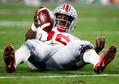 Osu Qb J T Barrett To Return For Senior Season Wkrc